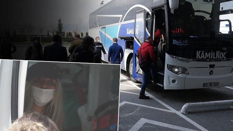 Testi pozitif çıktı, otobüsten indirildi