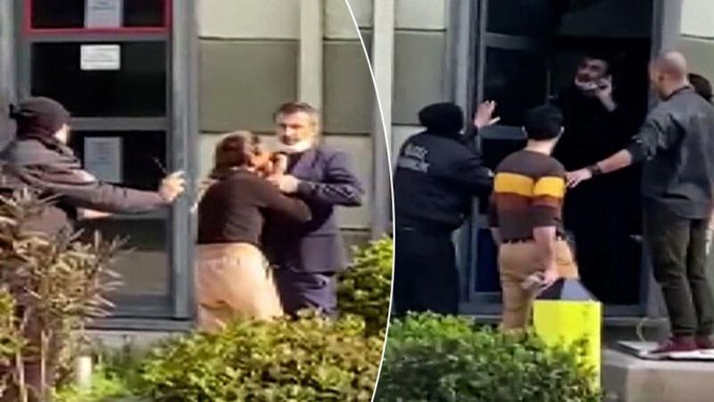 Esenler'de koca, boşanma aşamasında olduğu eşini rehin aldı