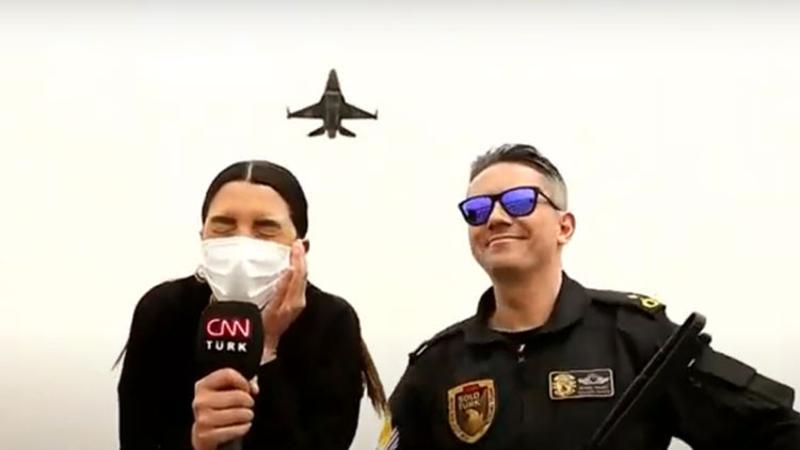 Tarih yazan pilotlar! Efsaneler kapılarını CNN TÜRK'e açtı