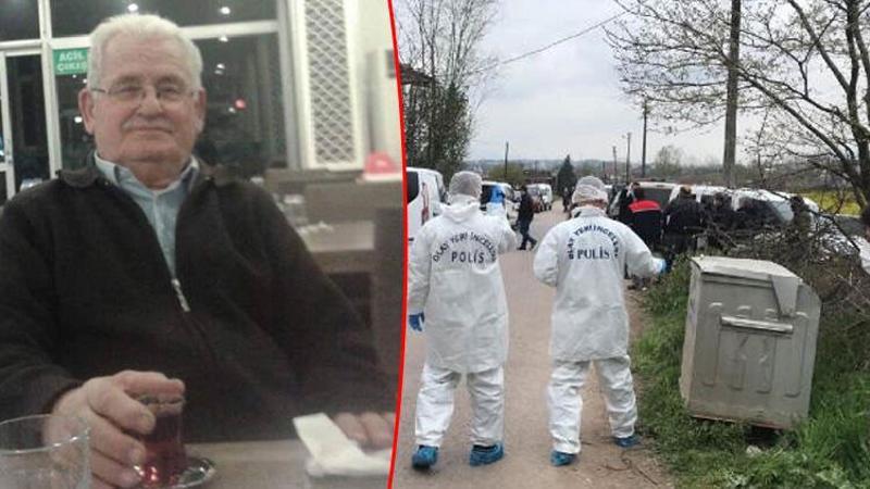Elleri bantla bağlanan yaşlı adam bıçaklanarak öldürüldü