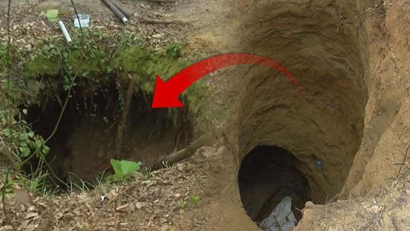 Belgrad Ormanı'nda define avı... Devasa çukur şaşkına çevirdi