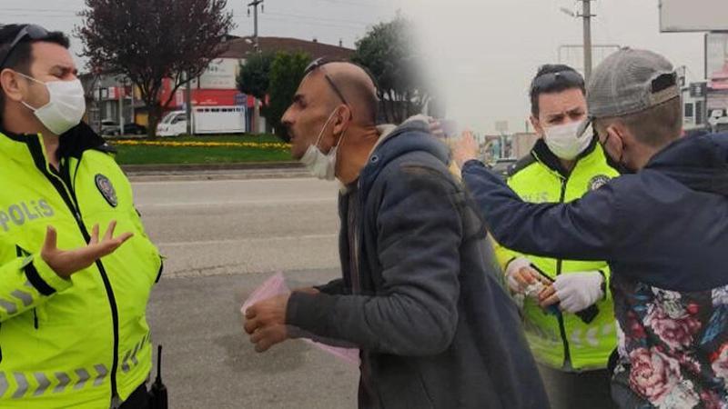 Sokağa çıkma kısıtlamasında uyuşturucuyla yakalandılar
