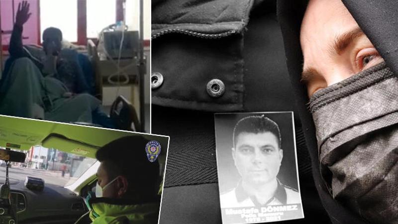 Trafik polisine gözyaşlarıyla veda