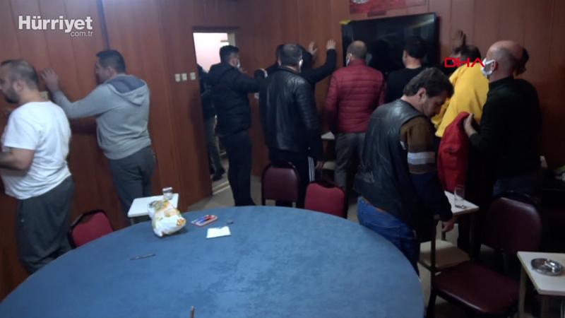 Kumar oynarken yakalanan 13 kişiye 41 bin lira ceza