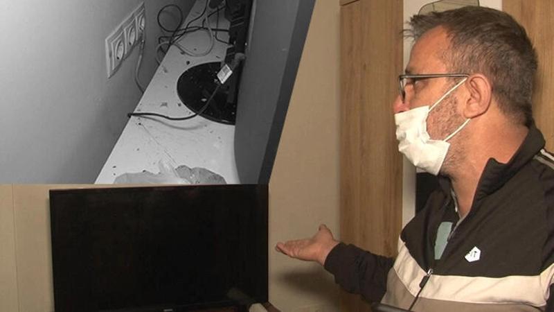 Elektrik voltajı aniden yükselince 5 apartmandaki tüm elektronik cihazlar bozuldu