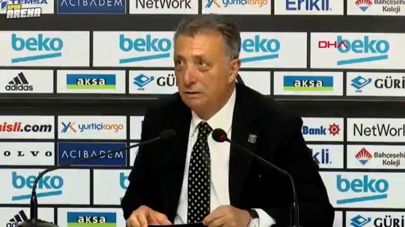 Beşiktaş Başkanı Ahmet Nur Çebi'den şampiyonluk açıklaması