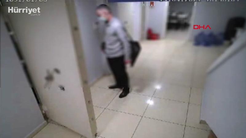 Anahtar kalıbı çıkarıp banka kasalarından hırsızlık yapmaya çalışan şüpheli yakalandı