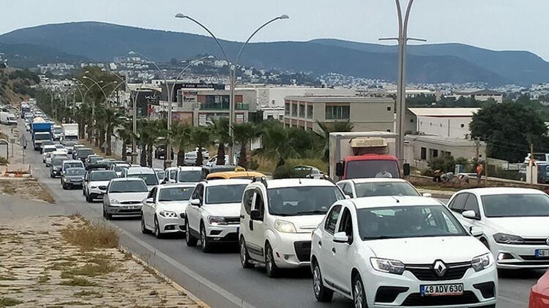 Bodrum'a tatilci akını