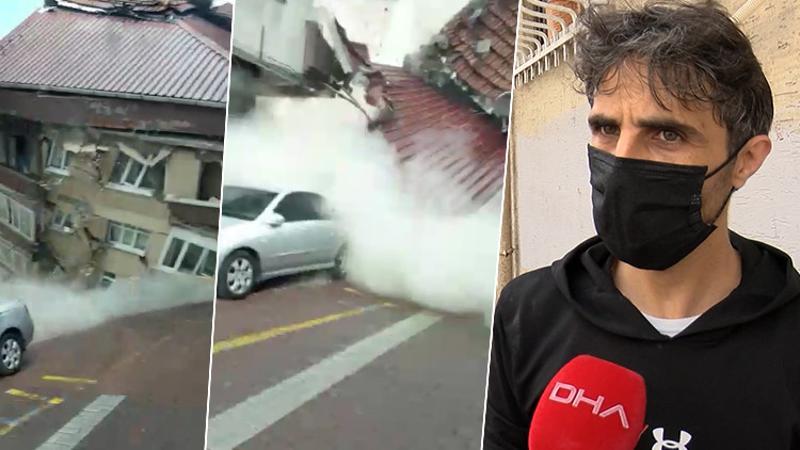 Zeytinburnu'nda faciayı önleyen bisikletçi konuştu: Canını seven boşaltsın