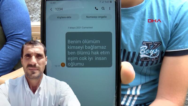 Telefonunda 'ölümü hak ettim' mesajı bulunan kayıp kocasını arıyor