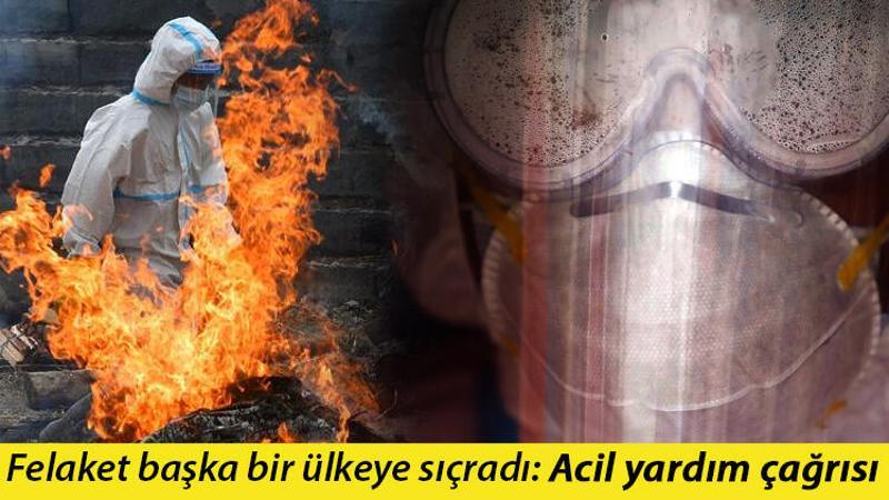 Nepal'de Kovid-19'dan hayatını kaybedenler krematoryuma taşınıyor
