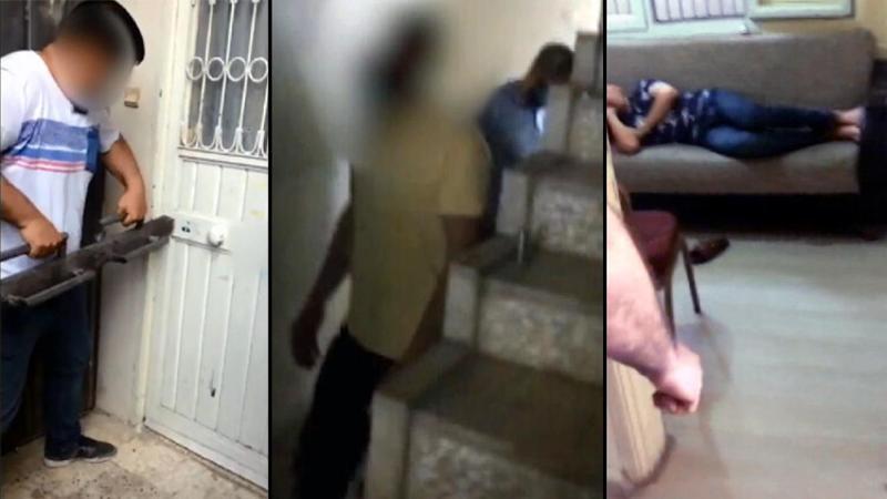 Adana'da kumar baskınında polisi görünce uyuyor numarası yaptı