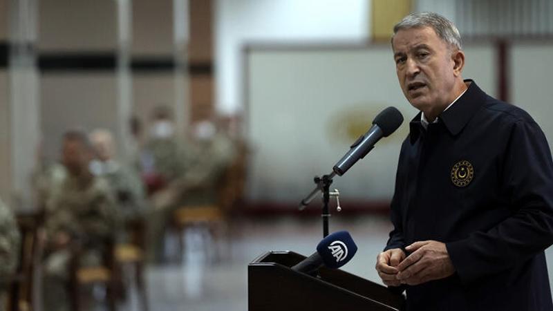 Milli Savunma Bakanı Hulusi Akar, açıklamalarda bulundu