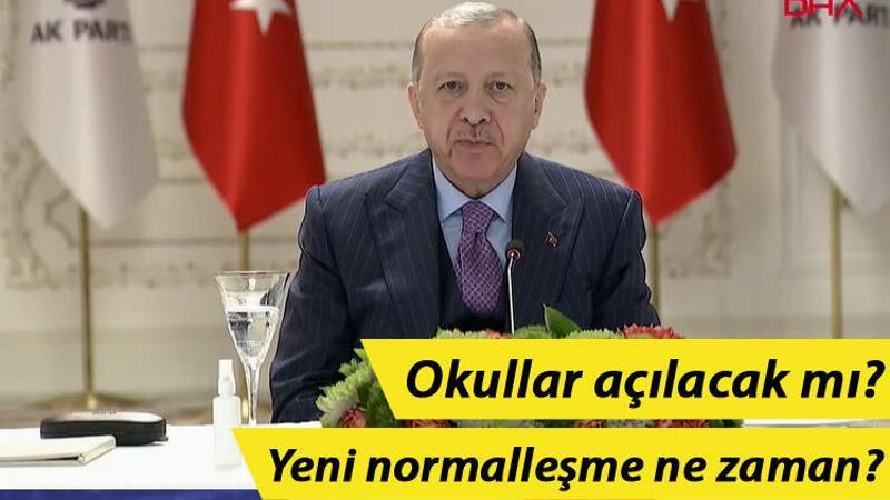 Cumhurbaşkanı Recep Tayyip Erdoğan, gençlerle video konferans ile görüştü