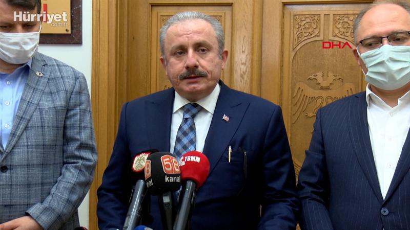 TBMM Başkanı Mustafa Şentop: Müslümanlara ibadet vakti saldırı vahşettir