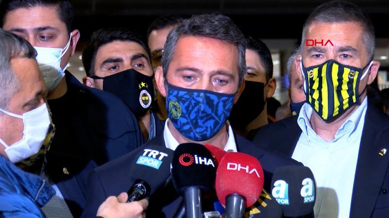 Ali Koç'tan galibiyet sonrası şampiyonluk ve Emre Belözoğlu sözleri