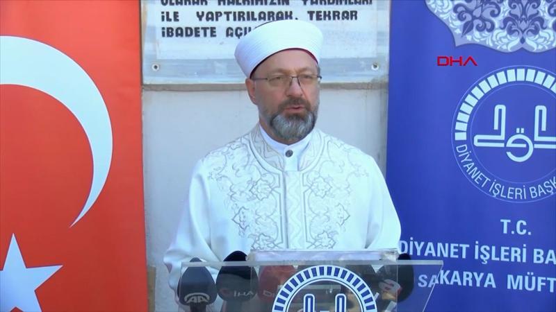 Diyanet İşleri Başkanı Ali Erbaş'tan İsrail'e çok sert tepki