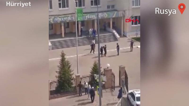 Rusya'da okulda silahlı saldırı