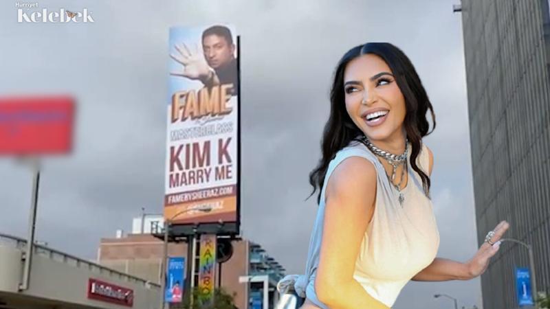 Kim Kardashian'a Sheeraz Hasan'dan evlilik teklifi