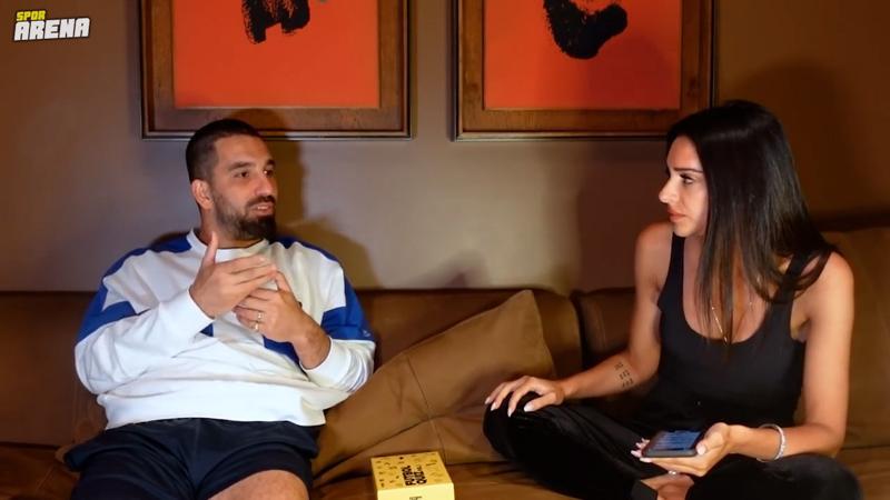 Arda Turan, eşi Aslıhan Doğan Turan'ın kanalına konuştu