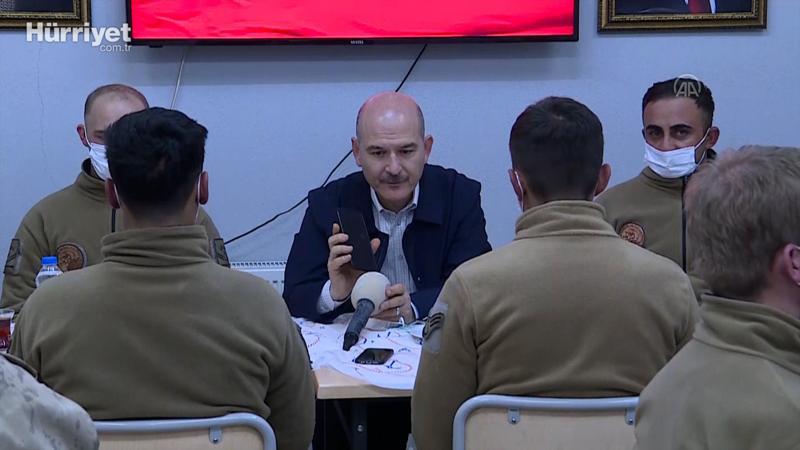 Cumhurbaşkanı Erdoğan, Düz Tepe Üs Bölgesi'ndeki askerlerin bayramını kutladı