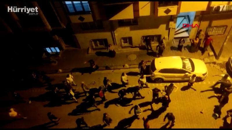 Esenyurt'ta iki aile arasında taşlı sopalı kavga