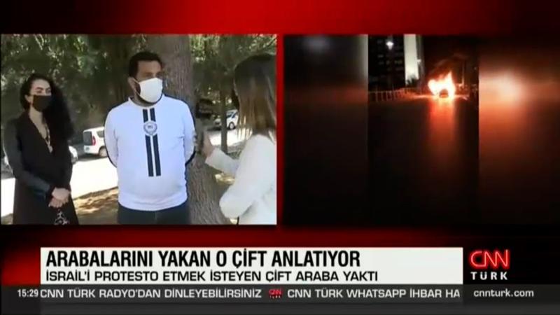 Arabalarını yakan o çift anlattı