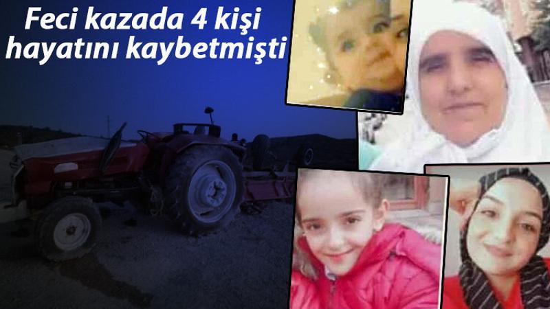 Traktör kazasında ölen 4 kişinin piknikteki son görüntüleri ortaya çıktı