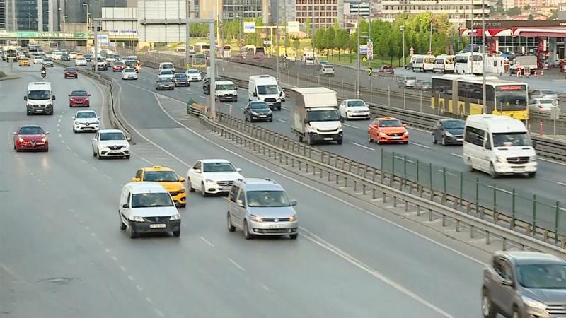 İstanbul'da trafik yoğunluğu