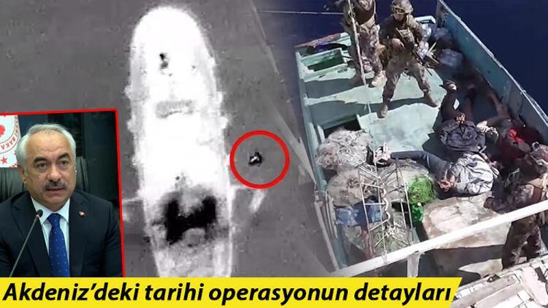İçişleri Bakan Yardımcısı Ersoy'dan Akdeniz'deki uyuşturucu operasyonu açıklaması