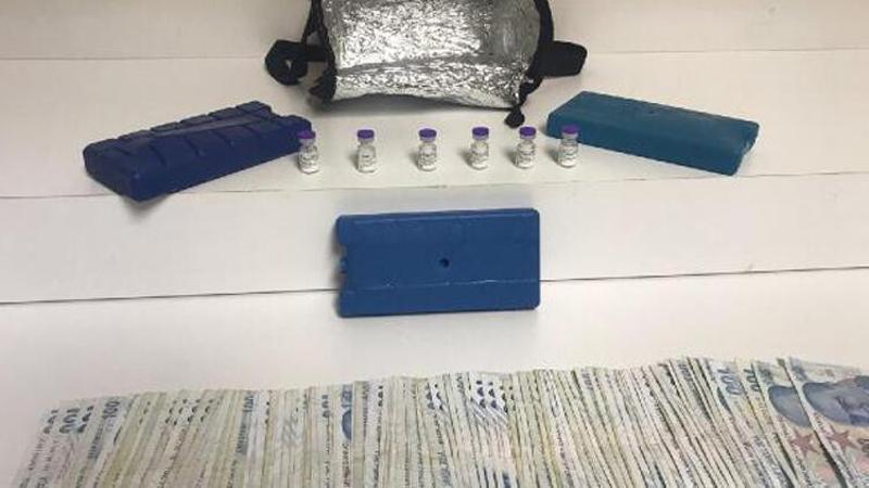 Elindeki poşetten 6 tane BionTech aşısı çıktı... Gözaltına alındılar