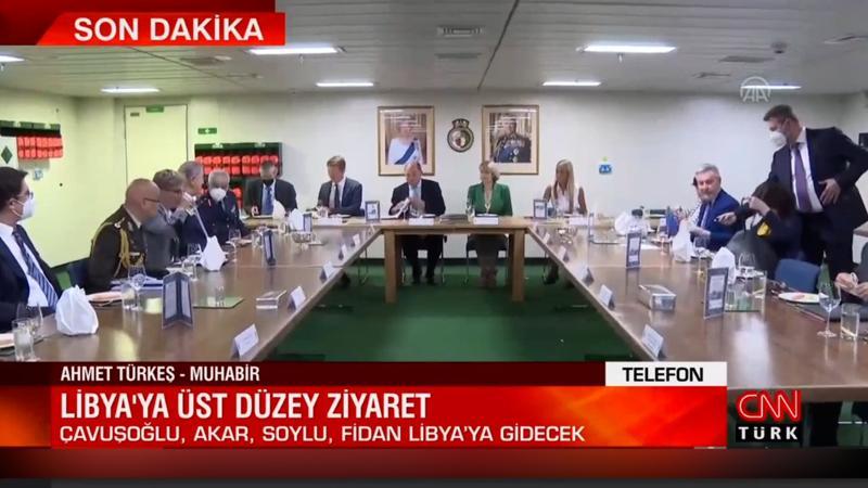Libya'ya üst düzey ziyaret