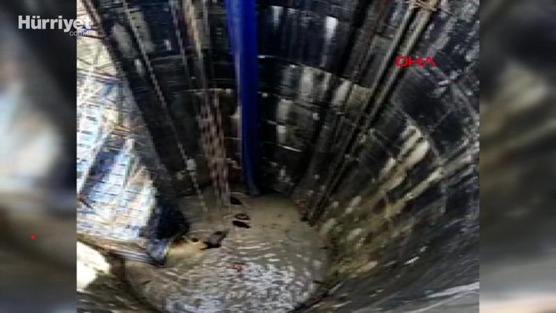 Avcılar'daki İSKİ şantiyesini su bastı: 1 işçi son anda kurtarıldı