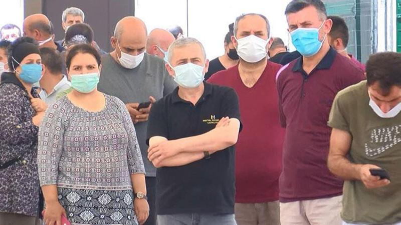 İstanbul'da hastanelerde aşı kuyruğu
