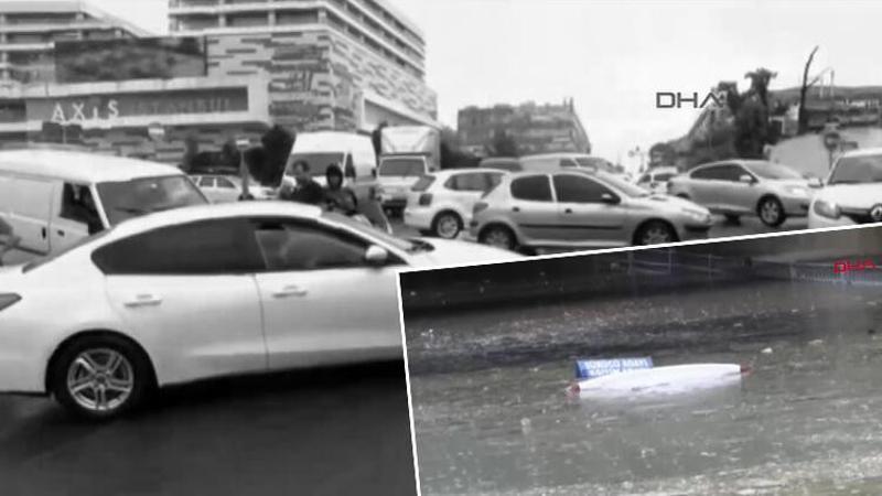 İstanbul'da kuvvetli yağış etkili oluyor