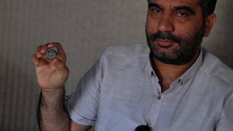 İslahiye'de 57 milyon yıl öncesine ait fosil bulundu