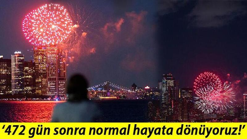 New York'ta yasaklar büyük kutlamalarla kaldırıldı