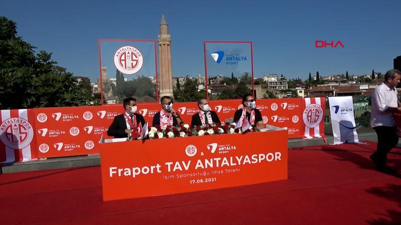 Antalyaspor, Fraport TAV sponsorluğunu uzattı