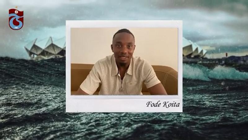 Trabzonspor paylaştı! Koita'dan mesaj...