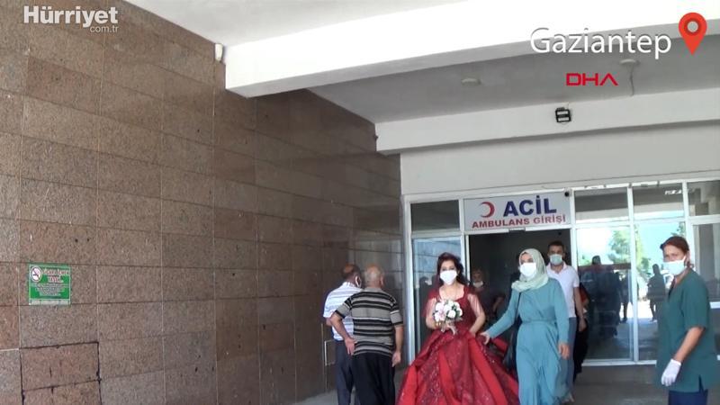 Gaziantep’te, kına gecesine gidenlerin bulunduğu araç devrildi: 10 yaralı