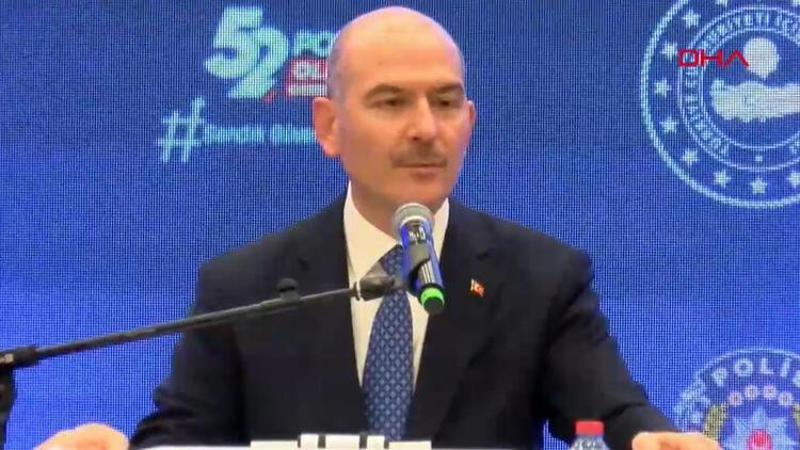 Bakan Soylu, POLSAN Olağan Genel Kurulu’nda konuştu