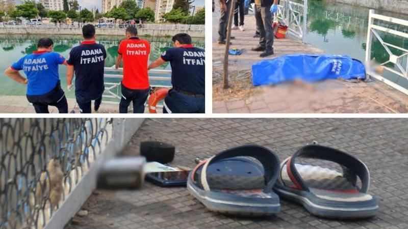 Adana'da sulama kanalına atlayan genç boğuldu