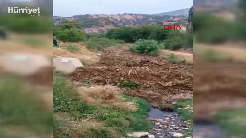 Sağanak yağış, Nazilli'de su baskınına yol açtı
