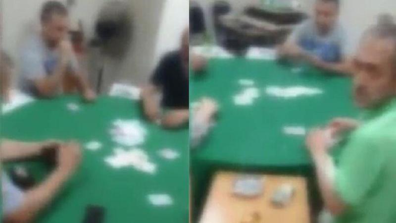 İstanbul'da kıraathaneye kumar baskını kamerada