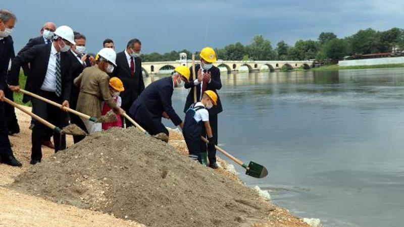Edirne’de '3 Nehir 1 Şehir Projesi'nin temeli atıldı