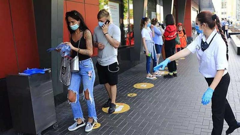 Rusya'da koronavirüs vaka sayısında artış sürüyor