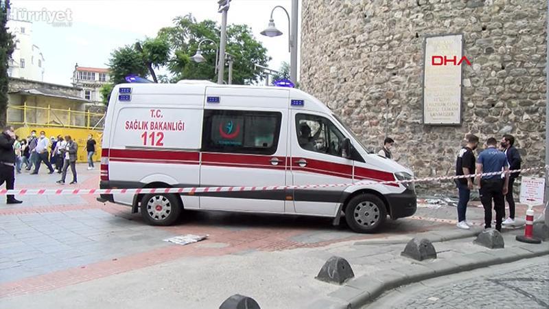 Galata Kulesi'nden atlayarak intihar etti