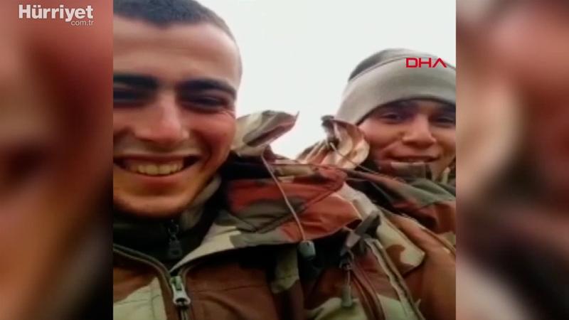 Kuzey Irak şehidinin son görüntüleri, yürekleri dağladı