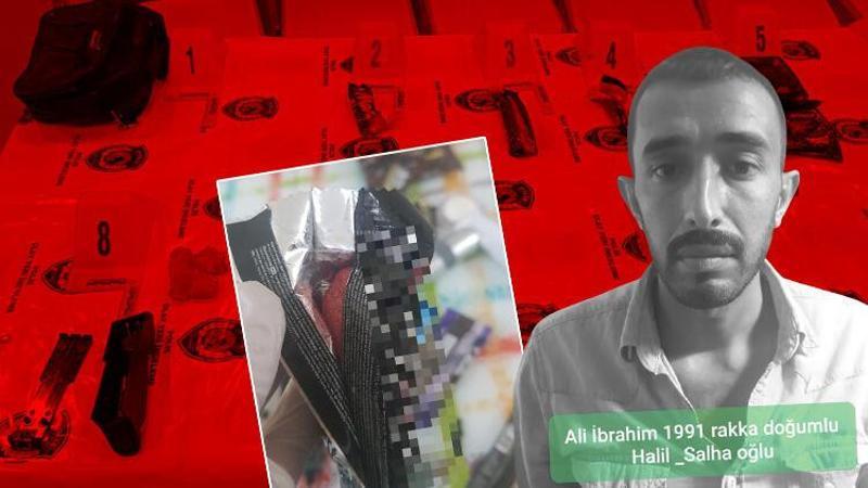 PKK'lı terörist çikolata ve kek ambalajlarına gizlediği patlayıcıyla yakalandı