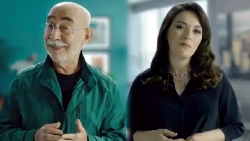 Sağlık Bakanı Fahrettin Koca, Şener Şen ve Ezgi Mola'nın yer aldığı kamu spotu videolarını paylaştı